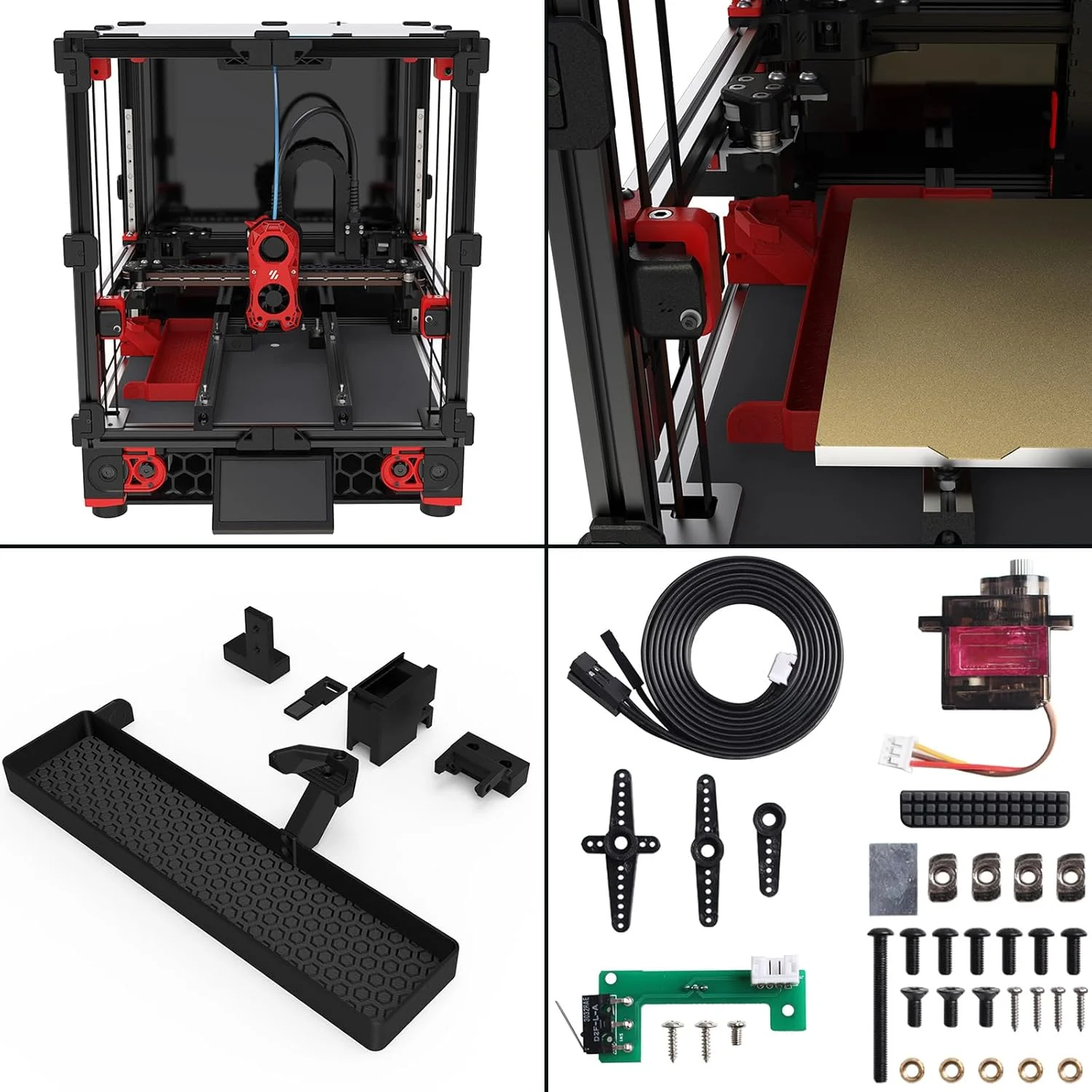 لوازم جانبی پرینتر، جمع کننده اکستروژن ضایعات، نازل هات اند جایگزین با برس سیلیکونی برای Blobifier به همراه برس سیلیکونی
