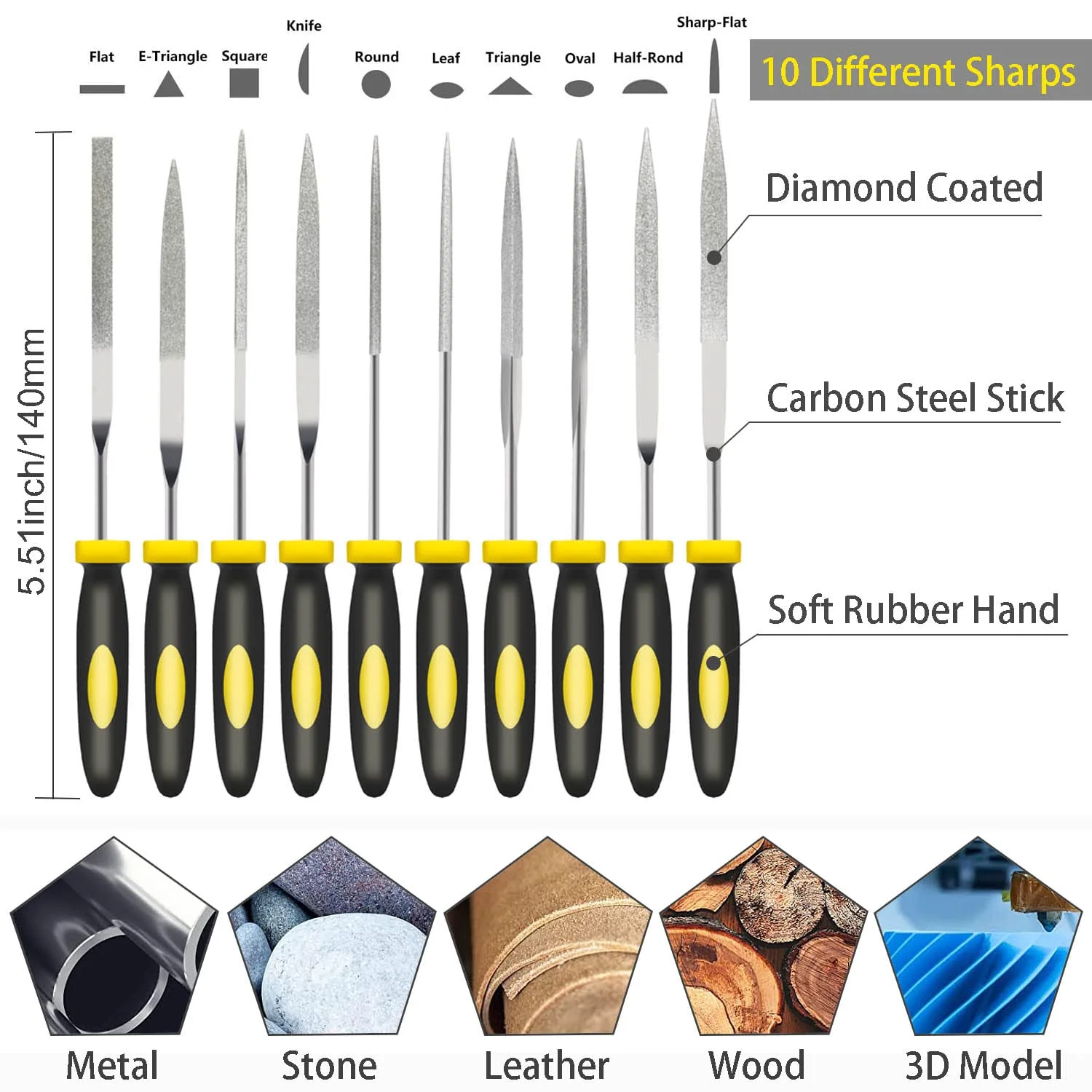 لوازم جانبی چاپ سه بعدی برای تمیز کردن، پرداخت و رفع مشکلات چاپ سه بعدی DIY، شامل ابزار پلیسه برداری، ابزار تمیز کردن و برداشتن، مجموعه ابزار چاپگر سه بعدی