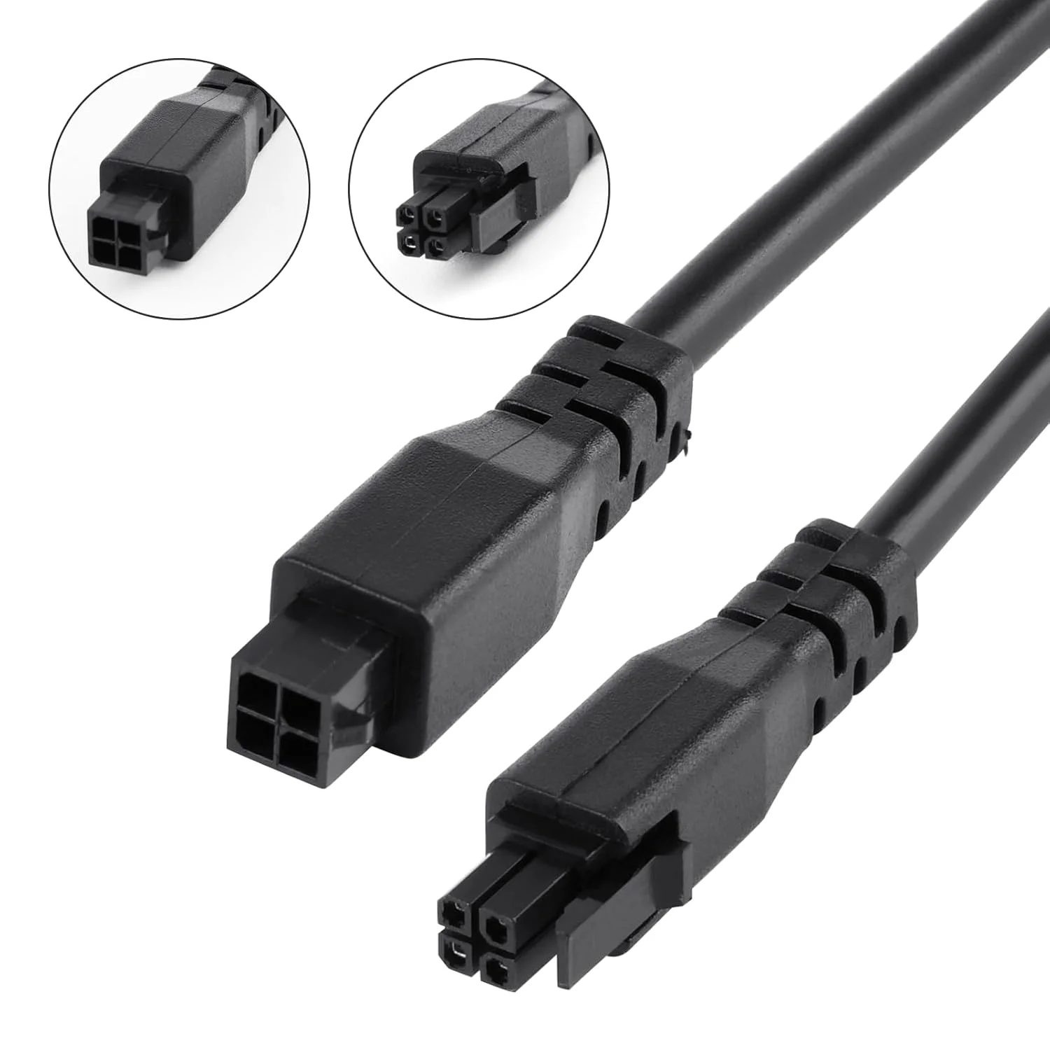 کابل افزایش طول 1.5 متری برای Bambu Lab AMS Lite، کابل 4 پین برای پرینتر سه بعدی Bambulab A1/A1mini، مشکی (مناسب برای X1 P1 نیست)