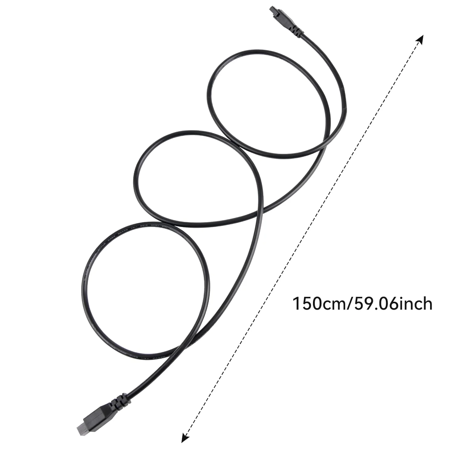 کابل افزایش طول 1.5 متری برای Bambu Lab AMS Lite، کابل 4 پین برای پرینتر سه بعدی Bambulab A1/A1mini، مشکی (مناسب برای X1 P1 نیست)