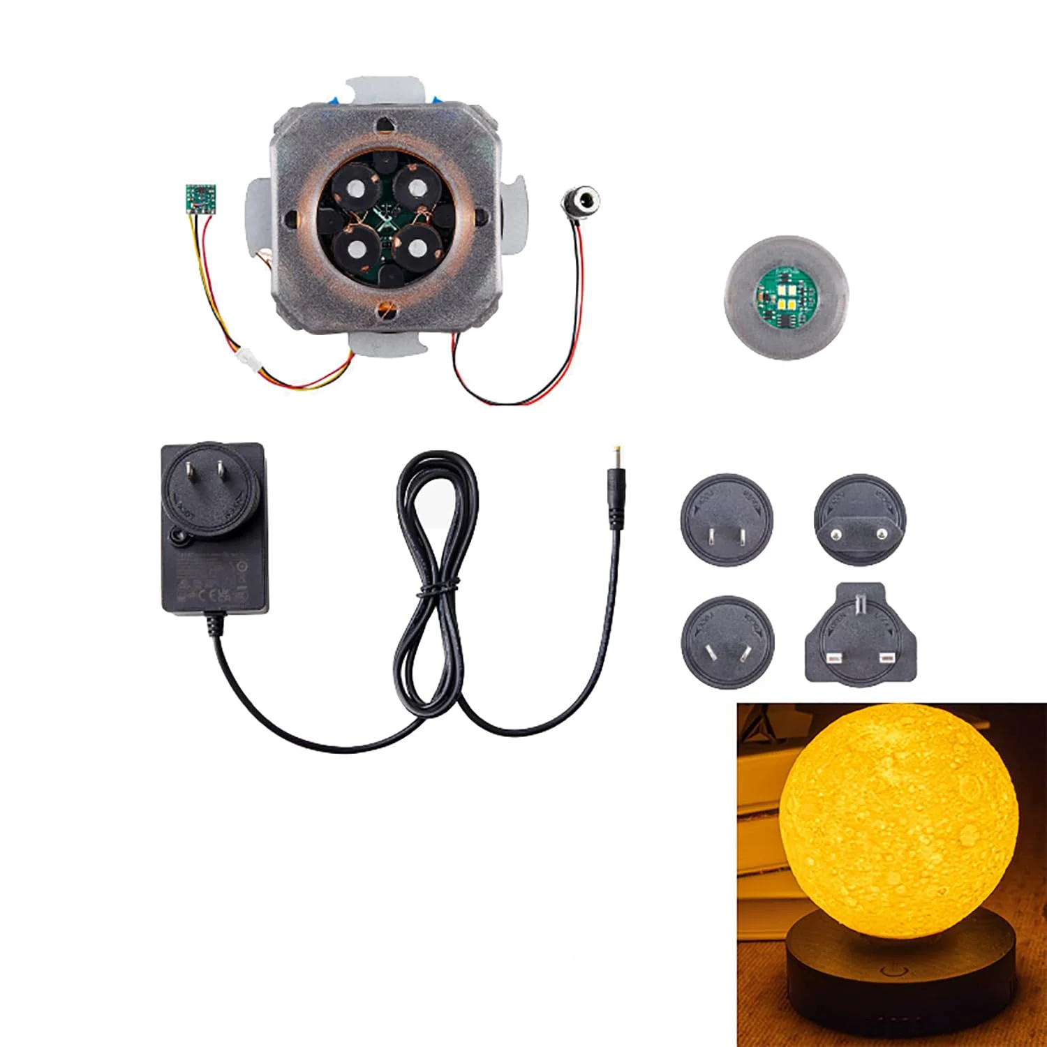 کیت شناورسازی مغناطیسی اورجینال بامبو Makerworld DIY برای پرینتر سه بعدی بامبو (کیت DIY شناورسازی مغناطیسی ZC008)