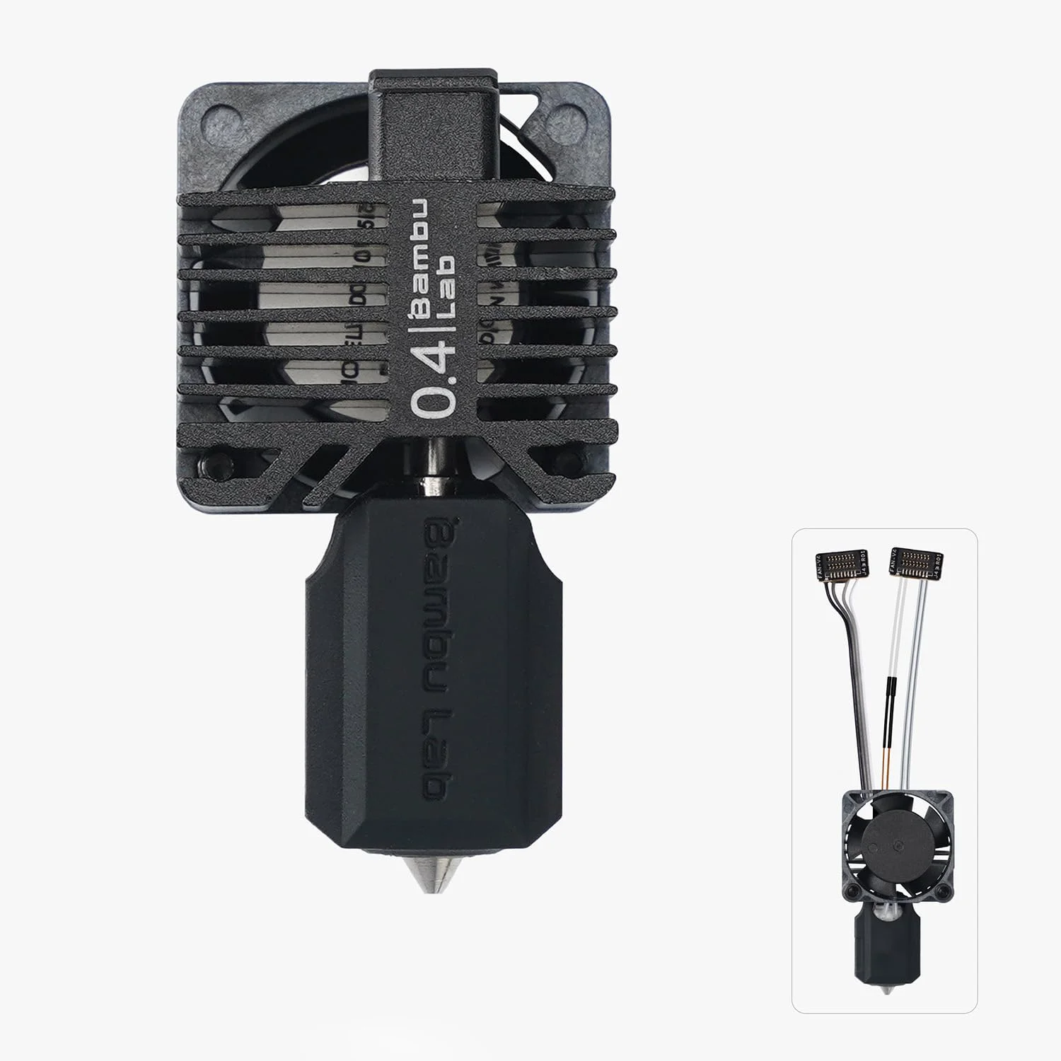 ست کامل هات‌اند فولاد سخت شده با فن برای پرینتر سه بعدی Bambu LAB P1, P1P, P1S