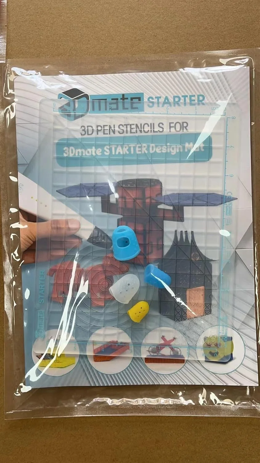 پایه شروع سهبعدی میت - پد شفاف قلم سهبعدی 23x18 سانتیمتر با کتاب شابلونهای سازگار - سیلیکون انعطافپذیر دو طرفه مقاوم در برابر حرارت - لوازم جانبی قلم سهبعدی - الگوها برای کودکان و بزرگسالان پایه شروع سهبعدی میت - پد شفاف قلم سهبعدی 23x18 سانتیمتر با کتاب شابلونهای سازگار - سیلیکون انعطافپذیر دو طرفه مقاوم در برابر حرارت - لوازم جانبی قلم سهبعدی - الگوها برای کودکان و بزرگسالان