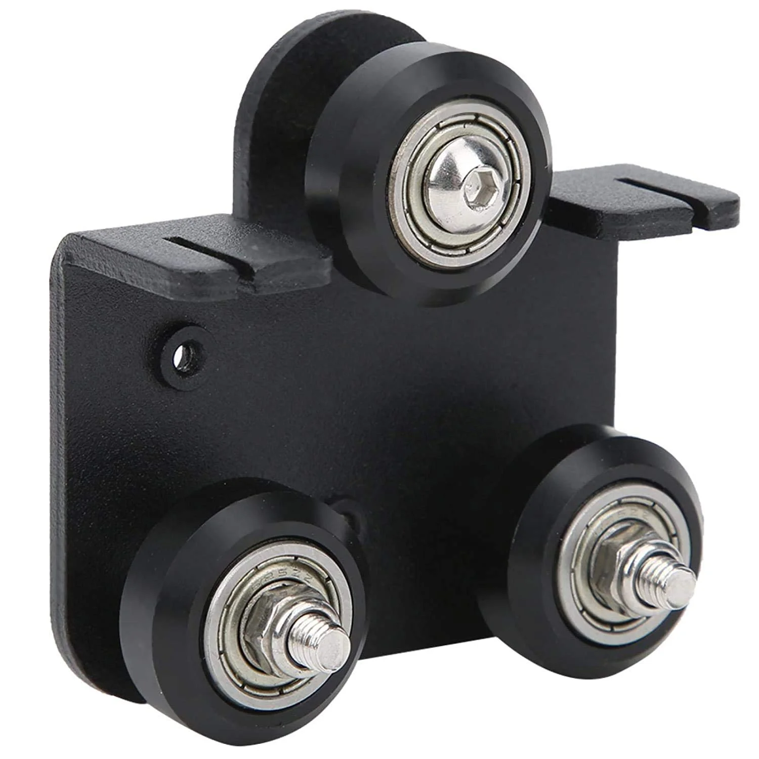 صفحه پشتیبانی اکسترودر 3Dman به همراه 3 عدد قرقره POM 2020V برای پرینترهای سه بعدی