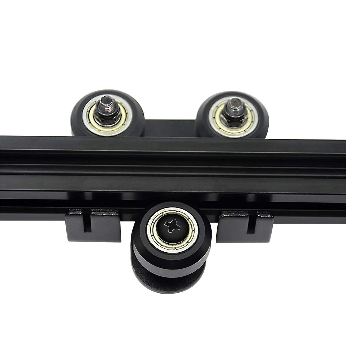 صفحه پشتیبانی اکسترودر 3Dman به همراه 3 عدد قرقره POM 2020V برای پرینترهای سه بعدی