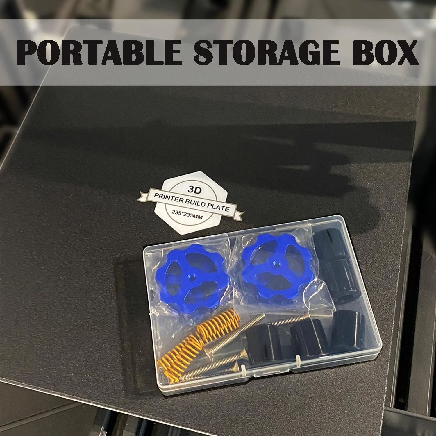 محفظه پرینتر سه بعدی + کیت تراز