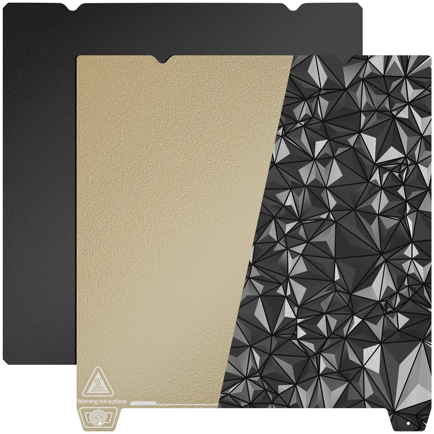 صفحه دو طرفه PEI + PEO و صفحه ساخت مغناطیسی انعطاف پذیر YOOPAI، بستر چاپگر سه بعدی 235x235 میلی متر برای Creality Ender 3 V3 SE/KE /K1/K1C/ Ender 3/Ender 3 V3/3 Pro/ 5 S1/ 3 S1 Pro/3 Neo