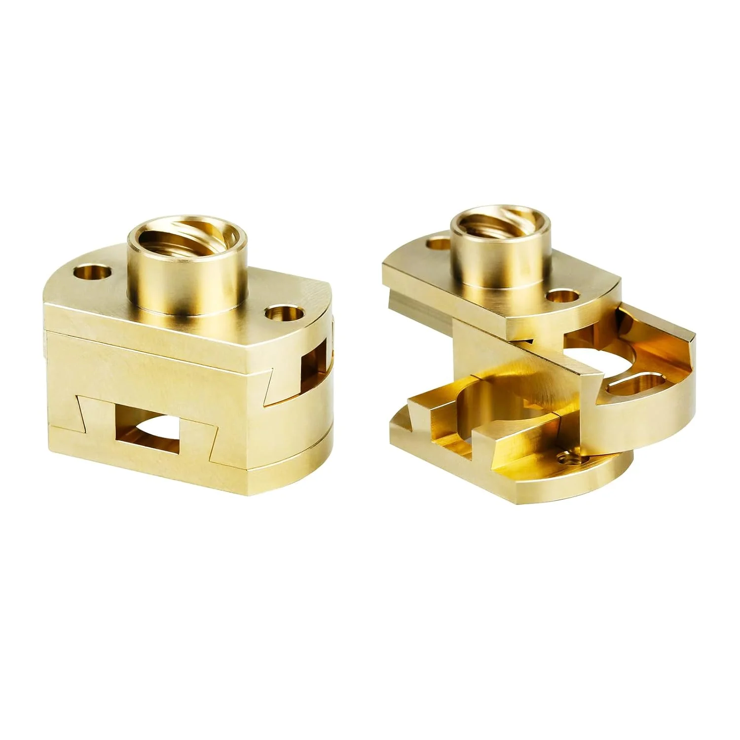 بسته 2 عددی اتصال اولدهام محور Z پیچ سربی 8 میلی‌متری برای پرینتر سه بعدی