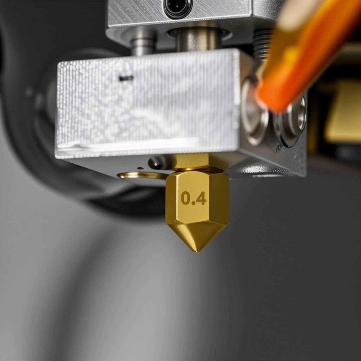 نازل های برنجی 0.4 میلی متری MK8 Ender 3، بسته 20 عددی به همراه 5 سوزن برای اکسترودر پرینتر سه بعدی - سازگار با MK8/CR-8/CR-10/Ender 3/Ender 3S/5/6 (0.4MM) (0.4MM)