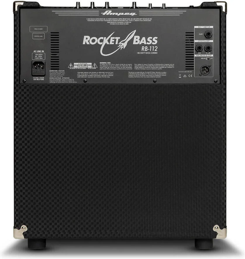 آمپلی فایر کمبو گیتار باس Ampeg RB-112 Rocket Bass، اسپیکر سفارشی Lavoce 12 اینچی، SGT Overdrive با قابلیت کنترل پایی، ورودی کمکی و خروجی هدفون، لوپ افکت، خروجی مستقیم XLR، خاکستری | RB-112 آمپلی فایر کمبو گیتار باس Ampeg RB-112 Rocket Bass، اسپیکر سفارشی Lavoce 12 اینچی، SGT Overdrive با قابلیت کنترل پایی، ورودی کمکی و خروجی هدفون، لوپ افکت، خروجی مستقیم XLR، خاکستری | RB-112