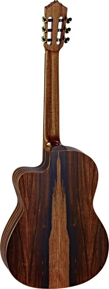 گیتار نایلونی ارتعا مدل Private Room 4/4 با دسته باریک، به همراه کیف مخصوص و بند چرمی جیر | STRIPEDSU.C/E