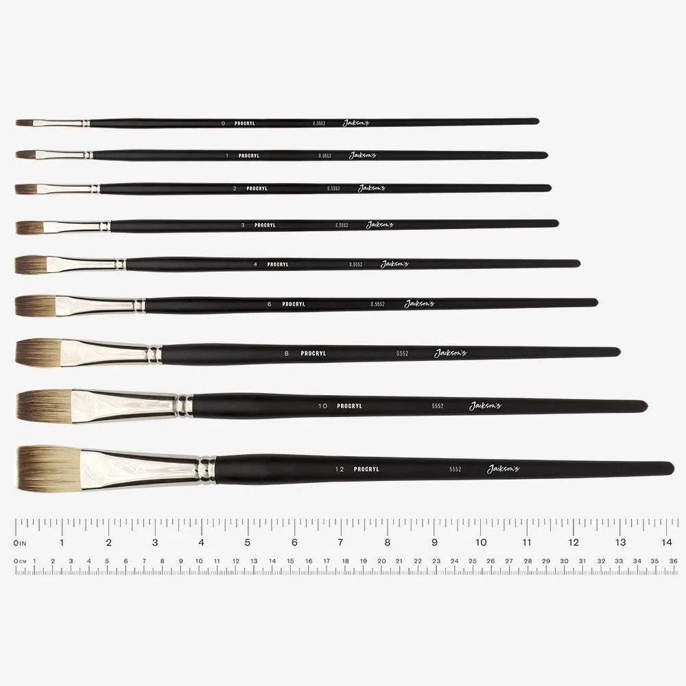 قلم‌موی تخت بلند شماره 6 جکسون