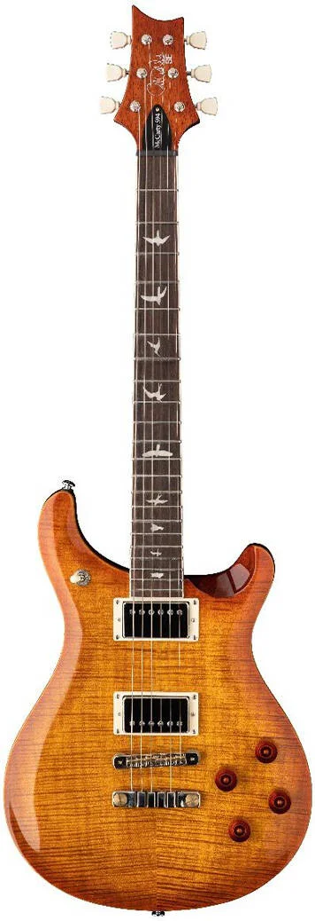 گیتار الکتریک PRS SE McCarty 594، صفحه انگشت‌گذاری رزوود، طول دسته 25 اینچ، شکل دسته Pattern Vintage، پیکاپ تریبل 58/15 LT "S"، پیکاپ باس 58/15 LT "S"، 22 فرت، Vintage Sunburst | M522VS