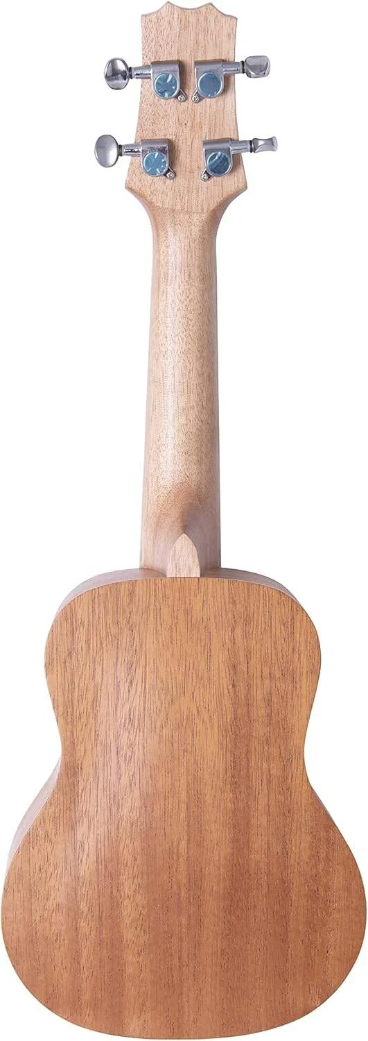 یوکللی سوپرانو دانش آموزی Peavey Delta Woods، سبک وزن، نواختن آسان، یوکللی عالی برای کودکان، مبتدیان و افراد با دست های کوچک، پرداخت مات طبیعی، بدنه بادوام ماهون