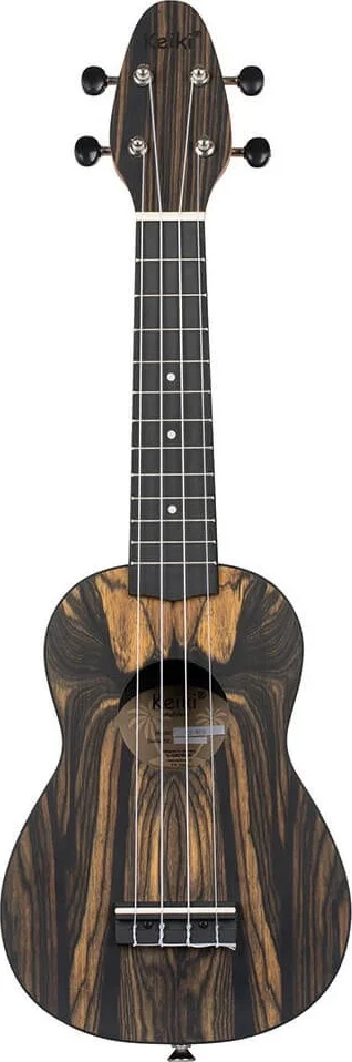 بسته اوکلله سوپرانو سری دیزاینر Ortega Keiki K3 با روکش آبنوس سفید | K3-WEB