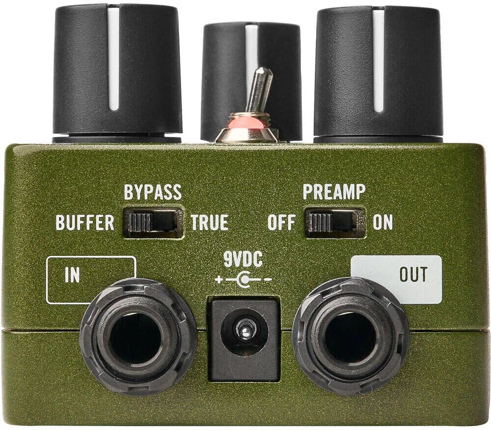 یونیورسال آدیو Brigade Chorus & Vibrato، بای‌پس انتخابی True یا Buffered، تُن پُرپیمان پری‌امپ CE-1، صداهای ویبراتوی موج‌دار، کنترل Rate، Depth و Output Level، سبز | GPS-BRGD