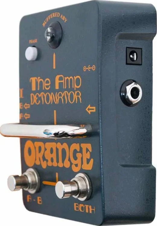 پدال انتخابگر آمپلی فایر دوگانه Orange Amp Detonator AB/Y با خروجی ایزوله، اصلاح فاز و سوئیچینگ بی صدا | Amp Detonator