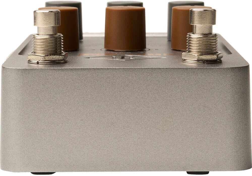 شبیه ساز اسپیکر داینامیک Eventide OX Stomp، شامل 100 RIG تنظیم شده، افکت های با کیفیت استودیویی، کمپرسور UA 1176، 22 کابینت اسپیکر و 6 میکروفون وینتیج، سویچینگ بی صدا و بای پس بافر، رنگ Tan | GPM-OXSTP