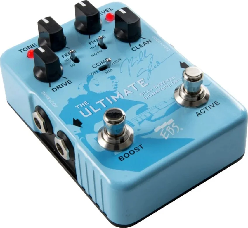 پدال درایو/بوست و کمپرسور سیگنچر EBS BSU "Billy Sheehan Ultimate" برای گیتار بیس و گیتار - تصویر 2