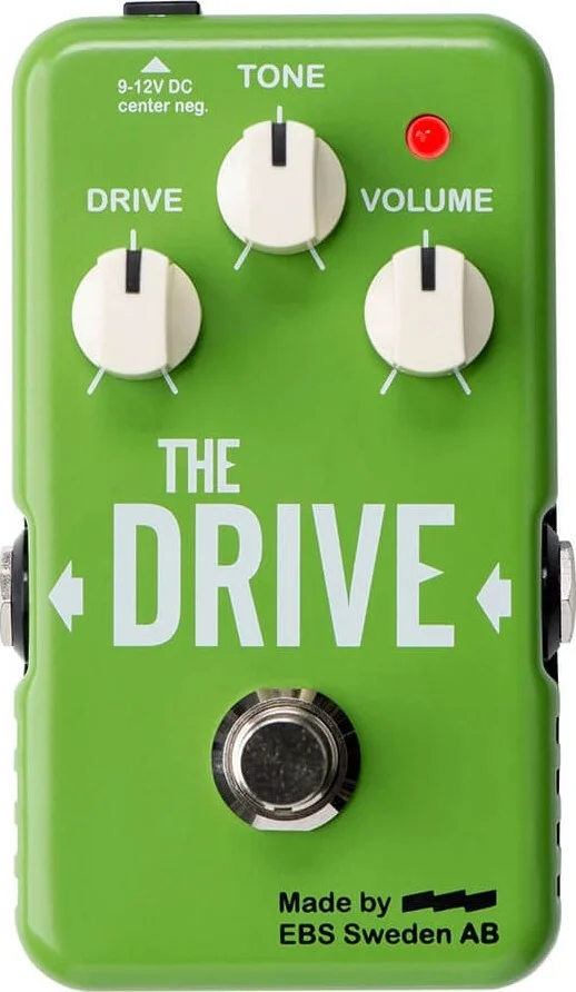 پدال آنالوگ بوست/اوردرایو EBS TDR "The Drive" برای گیتار بیس و گیتار الکتریک | طراحی فشرده با بایپس واقعی | EBS-TDR پدال آنالوگ بوست/اوردرایو EBS TDR "The Drive" برای گیتار بیس و گیتار الکتریک | طراحی فشرده با بایپس واقعی | EBS-TDR