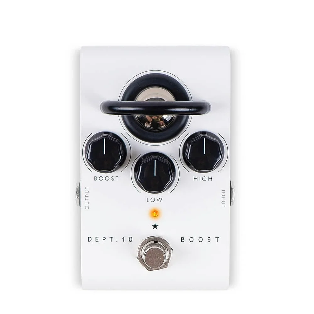 پدال بوست لامپی Blackstar Dept 10 با لامپ ECC83 ولتاژ بالا، کلاس A، اکولایزر Baxandall، بافر/درایور لاین (شامل منبع تغذیه 9 ولت) | BA195016