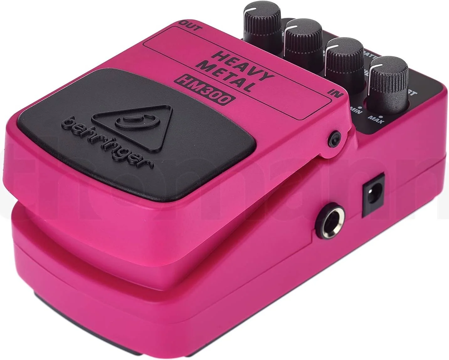 پدال دیستورشن متال سنگین Behringer HM 300، تُن اره مویی گوتنبرگ با بهره بالا، اکولایزر 2 باندی، منبع تغذیه 9 ولت | HM 300