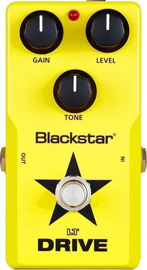 پدال اوردرایو فشرده Blackstar LT Drive با سبک گین لامپی، گین/لول/تن، باتری 9 ولت یا PSU | BA103007
