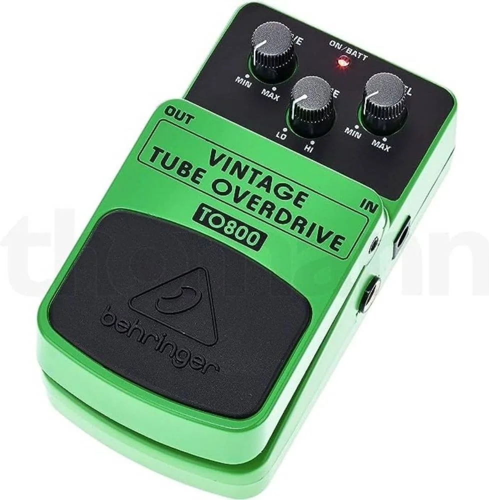 پدال افکت اوردرایو صدای لامپی وینتج Behringer TO800، سبز لیمویی