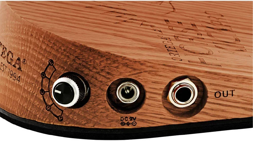 جعبه پرکاشن استامپ باکس Ortega Horse Kick Pro با 5 نوع صدای پرکاشن دیجیتال، بدنه چوبی Sapele (ماهون) جامد، کف ضد لغزش | HORSEKICKPRO