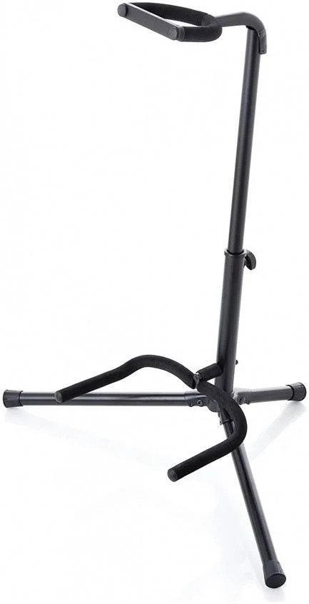 پایه گیتار و باس تاشو یونیورسال Bespeco SH700R با ارتفاع قابل تنظیم (64 تا 72 سانتی متر)، فوم EVA، بند قفل ایمنی، قابل حمل | SH700R