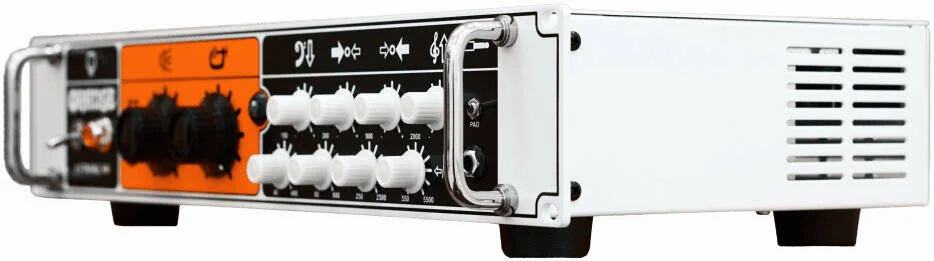 هد باس رک مونت حالت جامد 300 واتی Orange 4 Stroke با اکولایزر پارامتریک 4 باندی، کمپرسور کلاس A با قابلیت کنترل پایی و مدار آنالوگ کامل، سفید | 4-STROKE-300 هد باس رک مونت حالت جامد 300 واتی Orange 4 Stroke با اکولایزر پارامتریک 4 باندی، کمپرسور کلاس A با قابلیت کنترل پایی و مدار آنالوگ کامل، سفید | 4-STROKE-300