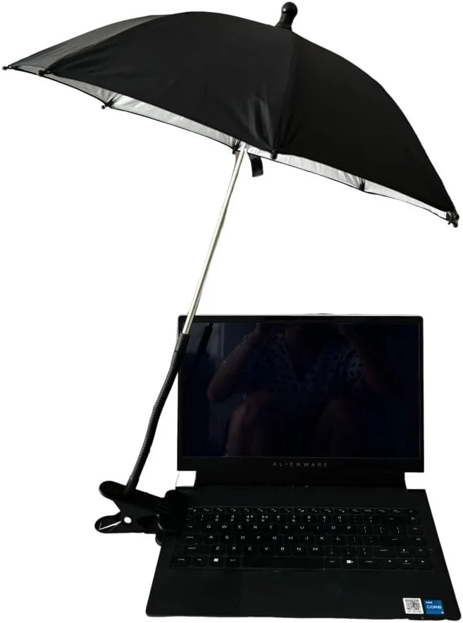 Laptop Sun Umbrella Foldable Laptop sun shade for Working Outside 360-degree Rotation sunshade Laptop Sun Umbrella Foldable Laptop sun shade for Working Outside 360-degree Rotation sunshade