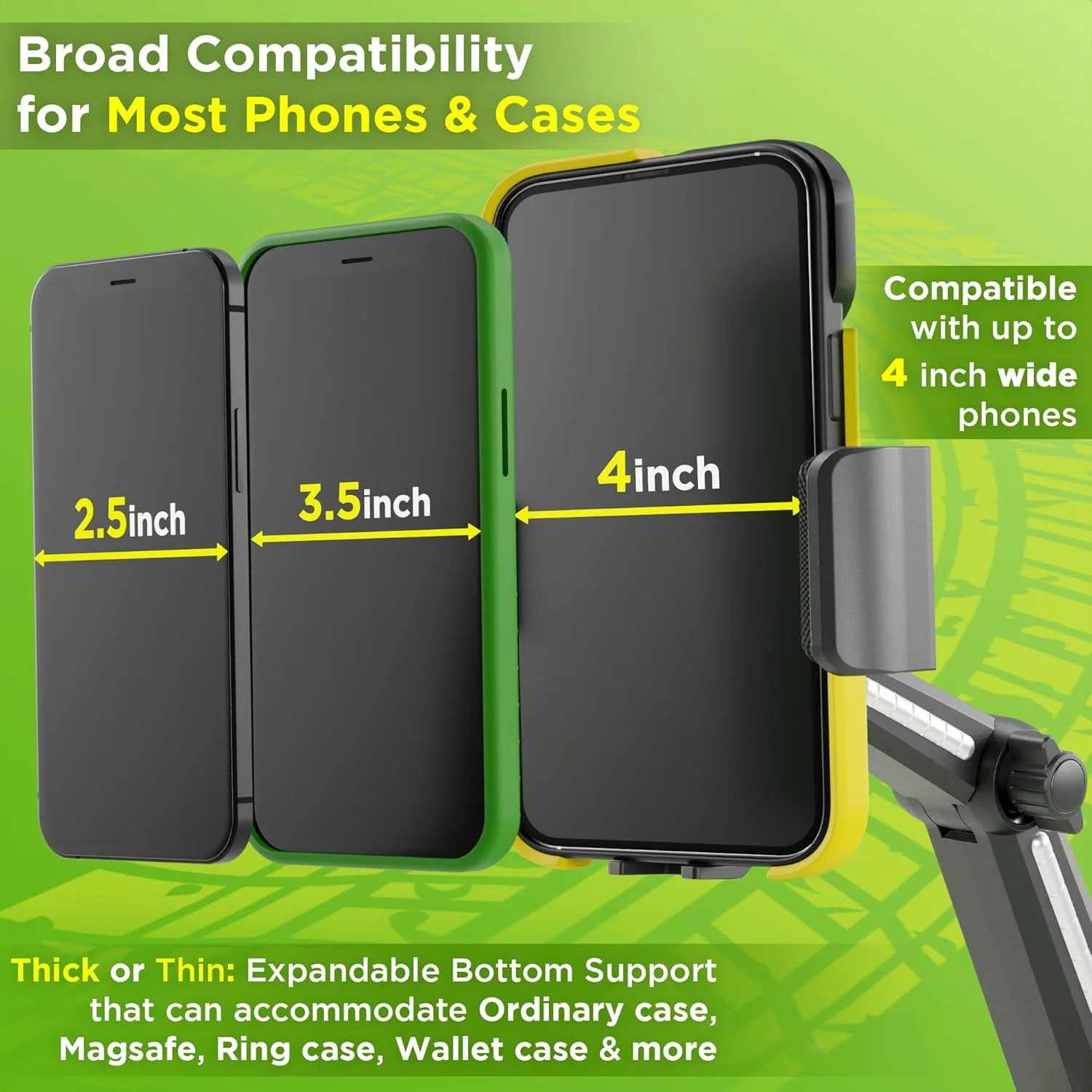 پایه تبلت و پایه کوتاه گوشی برای کامیون های سنگین، نگهدارنده تبلت و آیپد و نگهدارنده گوشی موبایل برای داشبورد و شیشه جلو، با مکنده فوق العاده قوی (1 پایه تبلت و 1 پایه گوشی) پایه تبلت و پایه کوتاه گوشی برای کامیون های سنگین، نگهدارنده تبلت و آیپد و نگهدارنده گوشی موبایل برای داشبورد و شیشه جلو، با مکنده فوق العاده قوی (1 پایه تبلت و 1 پایه گوشی)