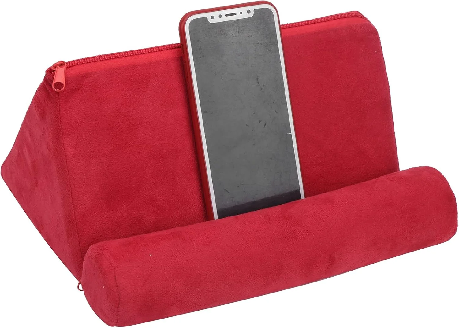 پایه تبلت بالشتی، نگهدارنده تبلت برای مطالعه در رختخواب، پایه نگهدارنده تلفن همراه برای تلفن های هوشمند، کتاب ها و مجلات، با زاویه دید راحت پایه تبلت بالشتی، نگهدارنده تبلت برای مطالعه در رختخواب، پایه نگهدارنده تلفن همراه برای تلفن های هوشمند، کتاب ها و مجلات، با زاویه دید راحت