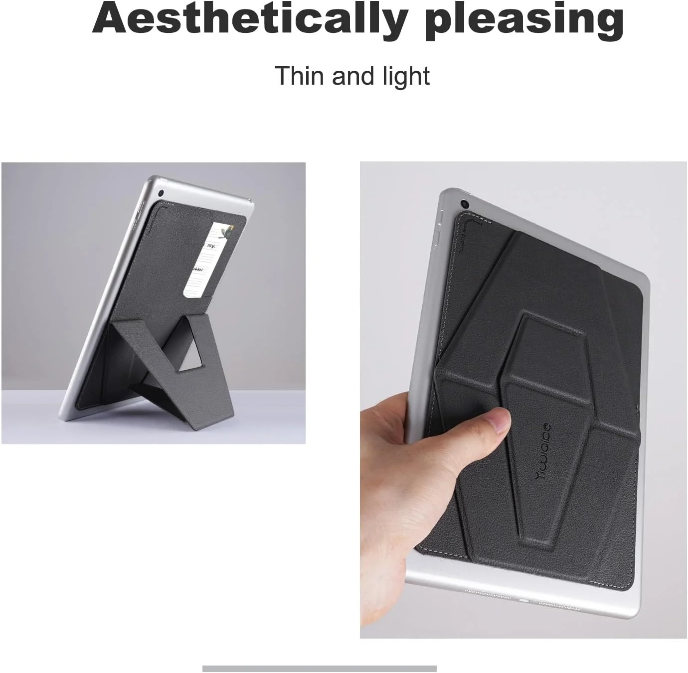 پایه نگهدارنده تبلت اسنپ، برای آیپد/تبلت، طراحی فوق العاده باریک به اندازه 1/4 کاغذ A4، لوازم جانبی میز کار خانگی، ضروری برای پایه آیپد در طول سفر و در خوابگاه ها