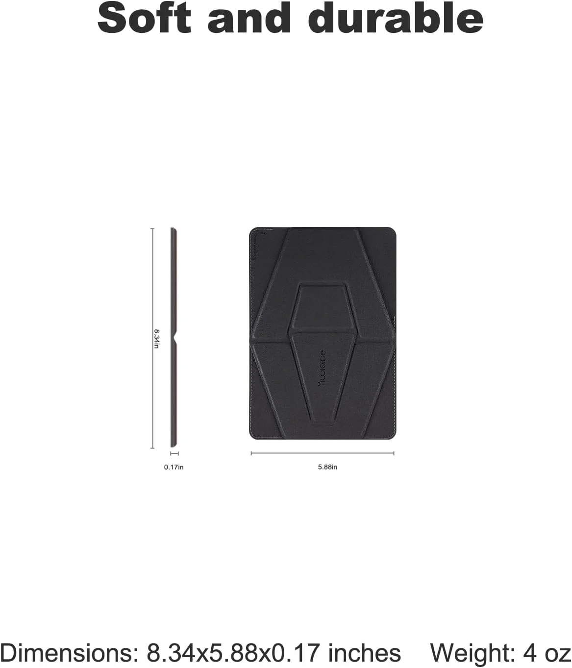 پایه نگهدارنده تبلت اسنپ، برای آیپد/تبلت، طراحی فوق العاده باریک به اندازه 1/4 کاغذ A4، لوازم جانبی میز کار خانگی، ضروری برای پایه آیپد در طول سفر و در خوابگاه ها