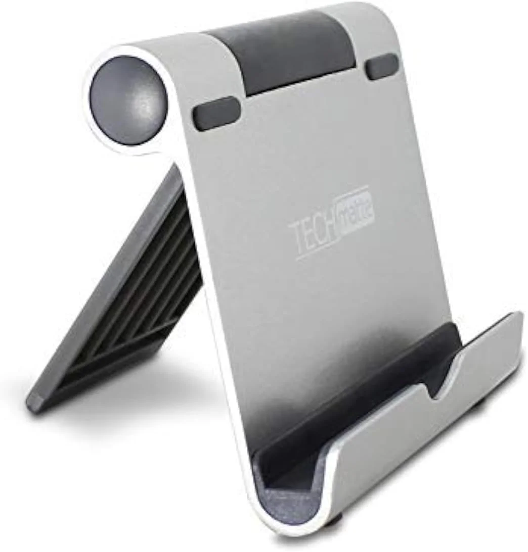 پایه نگهدارنده چند زاویه آلومینیومی تبلت، کتابخوان الکترونیکی، تلفن هوشمند و نینتندو سوییچ TechMatte - پایه کوچک