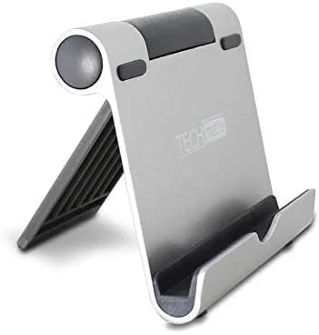 پایه نگهدارنده چند زاویه آلومینیومی تبلت، کتابخوان الکترونیکی، تلفن هوشمند و نینتندو سوییچ TechMatte - پایه کوچک