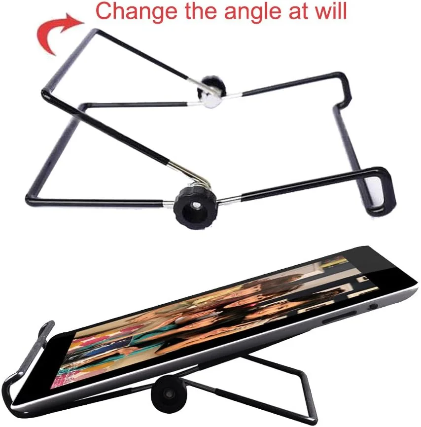پایه نگهدارنده تبلت MOACC، پایه قابل تنظیم چند زاویه و ضد لغزش جهانی برای تبلت های 9 تا 12.9 اینچی (مشکی) پایه نگهدارنده تبلت MOACC، پایه قابل تنظیم چند زاویه و ضد لغزش جهانی برای تبلت های 9 تا 12.9 اینچی (مشکی)