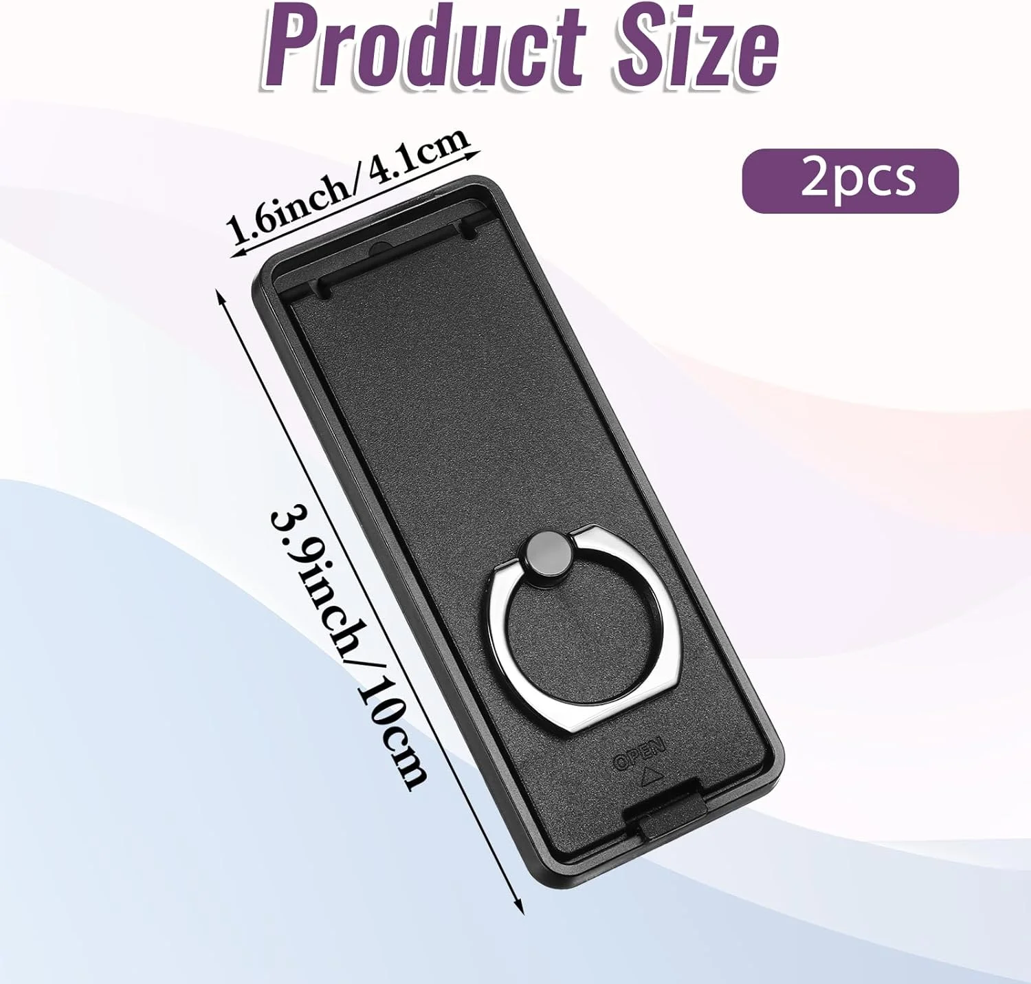 پایه انگشتی تبلت یونیورسال با قابلیت چرخش 360 درجه، نگهدارنده تبلت قابل تنظیم و قابل حمل، پایه تبلت چند زاویه ای مشکی با پد چسبی برای تبلت های 7 تا 11 اینچی، لوازم جانبی میز پایه انگشتی تبلت یونیورسال با قابلیت چرخش 360 درجه، نگهدارنده تبلت قابل تنظیم و قابل حمل، پایه تبلت چند زاویه ای مشکی با پد چسبی برای تبلت های 7 تا 11 اینچی، لوازم جانبی میز