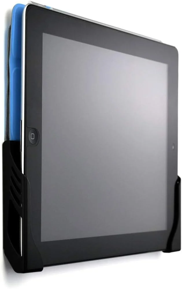 نگهدارنده دیواری تبلت Dockem Koala - مدل پیچی: پایه نگهدارنده جهانی برای آیپد، آیپد ایر/مینی/پرو، سامسونگ گلکسی تب/نوت، تبلت های اندرویدی و غیره [براکت های مشکی]