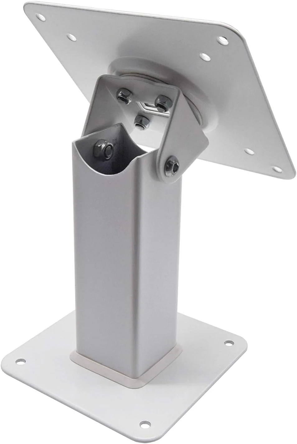 پایه فلزی چرخان 360 درجه TABcare با قابلیت شیب 180 درجه، پشتیبانی از VESA 75x75 و 100x100، قابل استفاده به عنوان پایه رومیزی یا دیواری (سفید) پایه فلزی چرخان 360 درجه TABcare با قابلیت شیب 180 درجه، پشتیبانی از VESA 75x75 و 100x100، قابل استفاده به عنوان پایه رومیزی یا دیواری (سفید)