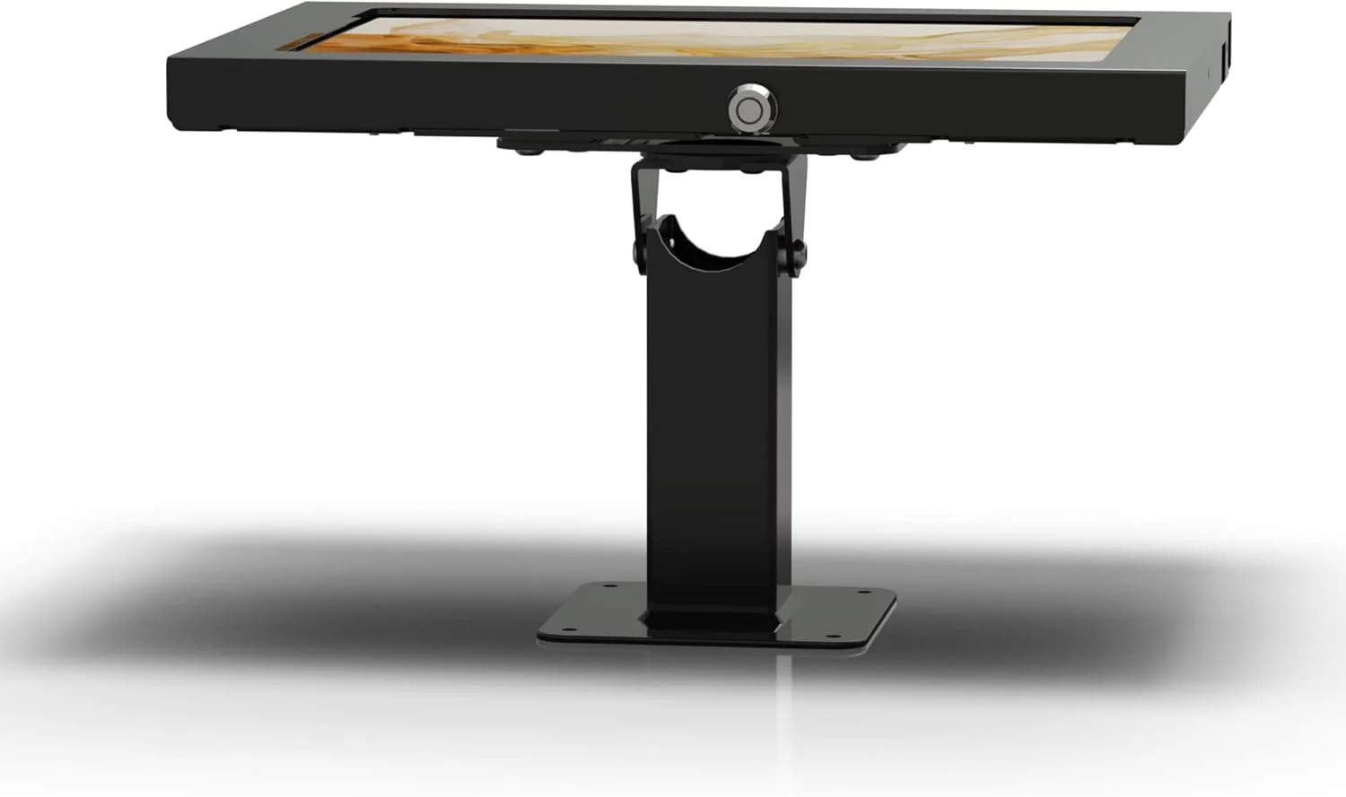 محفظه فلزی ضد سرقت TABcare برای گلکسی TAB A9+ 11 اینچ با پایه چرخان 360 درجه و شیب 180 درجه (مشکی)