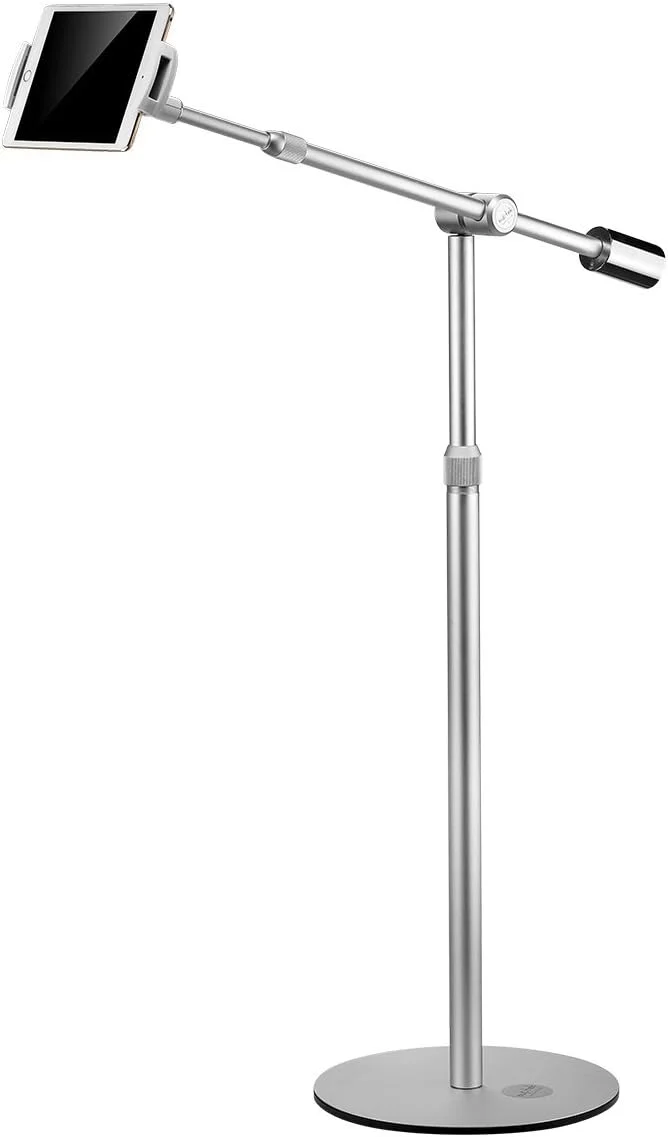 پایه نگهدارنده تبلت آلومینیومی قابل تنظیم سوپتک با قابلیت چرخش 360 درجه برای آیپد، آیفون، سامسونگ، ایسوس و سایر دستگاه های 4.7 تا 11 اینچی، مناسب برای تخت، آشپزخانه، دفتر پایه نگهدارنده تبلت آلومینیومی قابل تنظیم سوپتک با قابلیت چرخش 360 درجه برای آیپد، آیفون، سامسونگ، ایسوس و سایر دستگاه های 4.7 تا 11 اینچی، مناسب برای تخت، آشپزخانه، دفتر