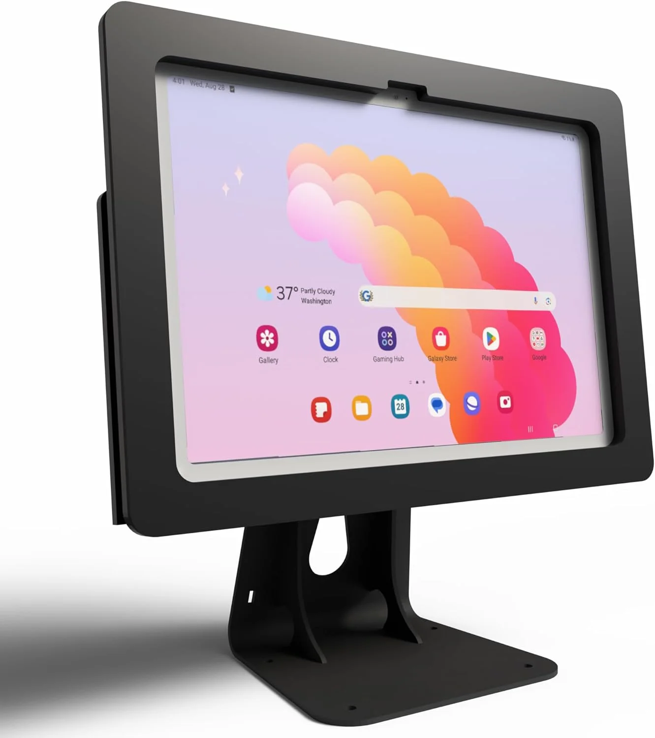 محفظه اکریلیک ضد سرقت TABcare با پایه رومیزی فلزی چرخان 360 درجه و کابل USB C 90 درجه برای تبلت سامسونگ گلکسی TAB A9+ 11 اینچی (مشکی، TAB A9+ 11) محفظه اکریلیک ضد سرقت TABcare با پایه رومیزی فلزی چرخان 360 درجه و کابل USB C 90 درجه برای تبلت سامسونگ گلکسی TAB A9+ 11 اینچی (مشکی، TAB A9+ 11)