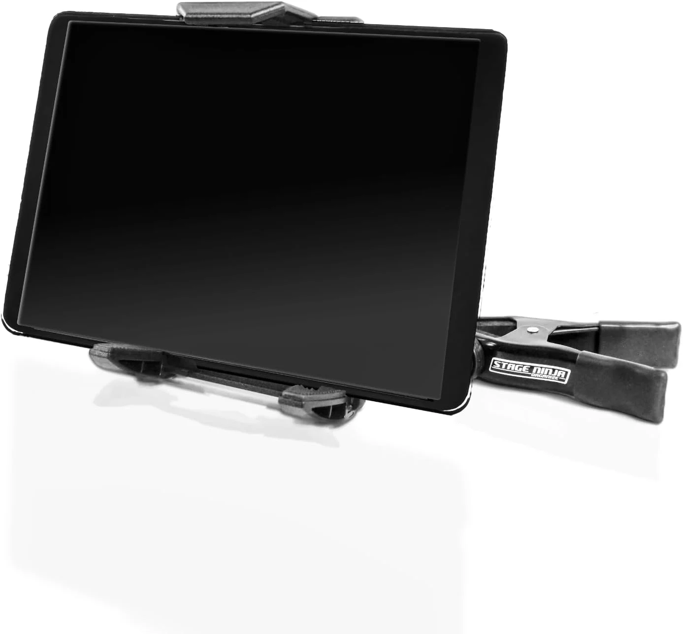 نگهدارنده گیره ای یونیورسال Ninja Clamps™ TAB-8-CB از Stage Ninja® - بازوی انعطاف پذیر 8 اینچی برای تبلت ها و تجهیزات جمع و جور
