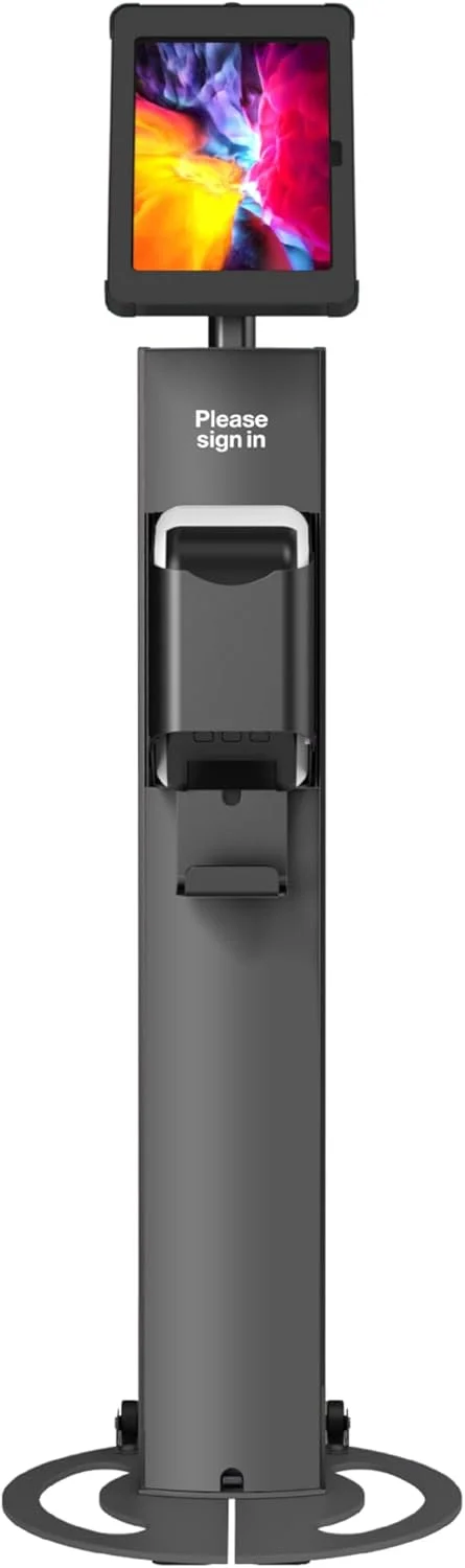 کیوسک چاپگر برچسب و نشان اسپراکت - پایه کیوسک حرفه ای آیپد با ادغام چاپگر برادر QL - پایه ضد سرقت تبلت برای نشان های بازدیدکنندگان و ورود، آیپد 11 اینچی (A16) کیوسک چاپگر برچسب و نشان اسپراکت - پایه کیوسک حرفه ای آیپد با ادغام چاپگر برادر QL - پایه ضد سرقت تبلت برای نشان های بازدیدکنندگان و ورود، آیپد 11 اینچی (A16)