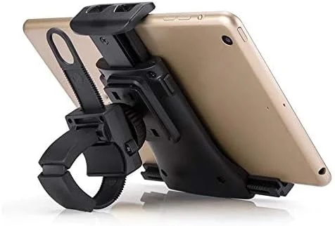 پایه نگهدارنده تبلت و گوشی هوشمند جدید برای دوچرخه ثابت، خودرو، کالسکه، گاری گلف، سبد خرید، کمپینگ، میز کار، باشگاه، دوچرخه ورزشی، الپتیکال - مناسب برای هر نوع دسته پایه نگهدارنده تبلت و گوشی هوشمند جدید برای دوچرخه ثابت، خودرو، کالسکه، گاری گلف، سبد خرید، کمپینگ، میز کار، باشگاه، دوچرخه ورزشی، الپتیکال - مناسب برای هر نوع دسته