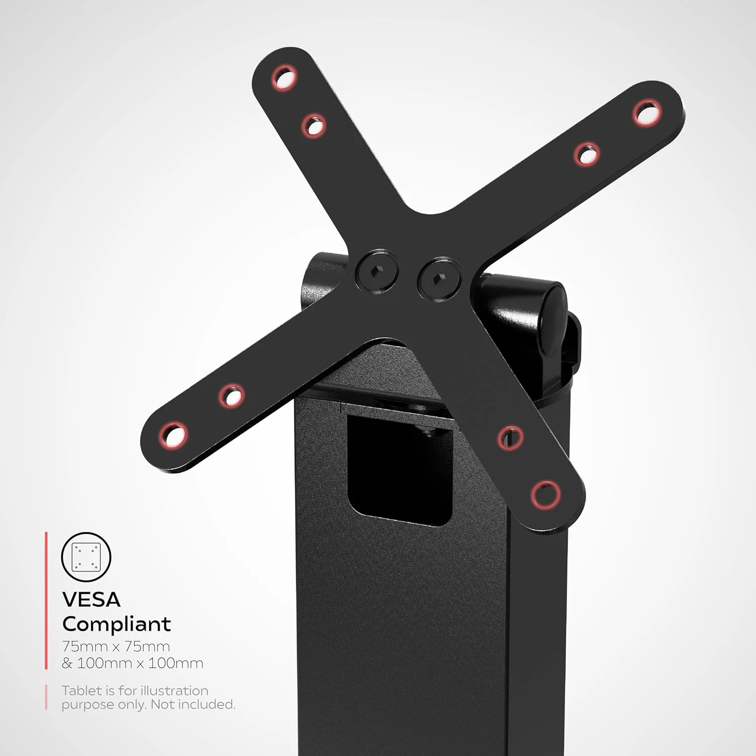 پایه کیوسک چرخان شیک – پایه رومیزی شیک چرخان 360 درجه CTA با پایه VESA جهانی و فولاد سنگین برای تبلت ها، نگهدارنده ها، محفظه ها و نمایشگرها تا 5 کیلوگرم - مشکی - (ADD-RSDMB) پایه کیوسک چرخان شیک – پایه رومیزی شیک چرخان 360 درجه CTA با پایه VESA جهانی و فولاد سنگین برای تبلت ها، نگهدارنده ها، محفظه ها و نمایشگرها تا 5 کیلوگرم - مشکی - (ADD-RSDMB)