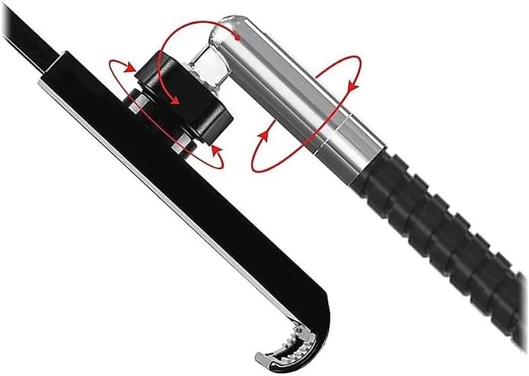 پایه نگهدارنده رومیزی ساهارا کیس برای اکثر تلفن های همراه و تبلت ها تا 11 اینچ، بدنه فلزی مقاوم - مشکی پایه نگهدارنده رومیزی ساهارا کیس برای اکثر تلفن های همراه و تبلت ها تا 11 اینچ، بدنه فلزی مقاوم - مشکی